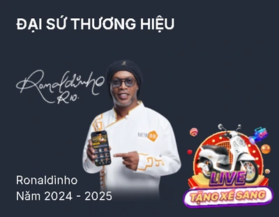 Đại sứ thương hiệu New88 Ronaldinho